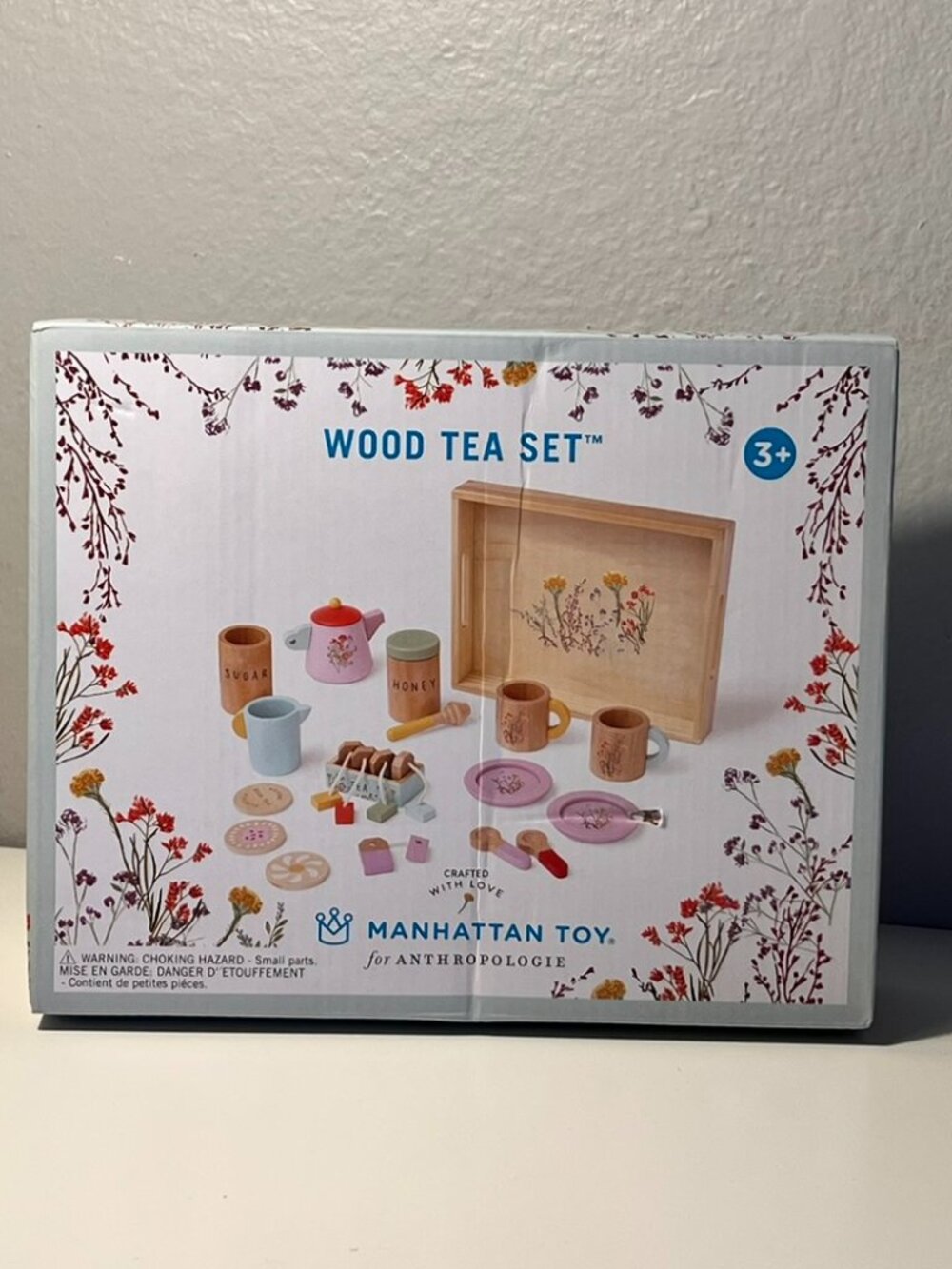 NEW - Manhattan Toy Wood Tea Set for Anthropologie